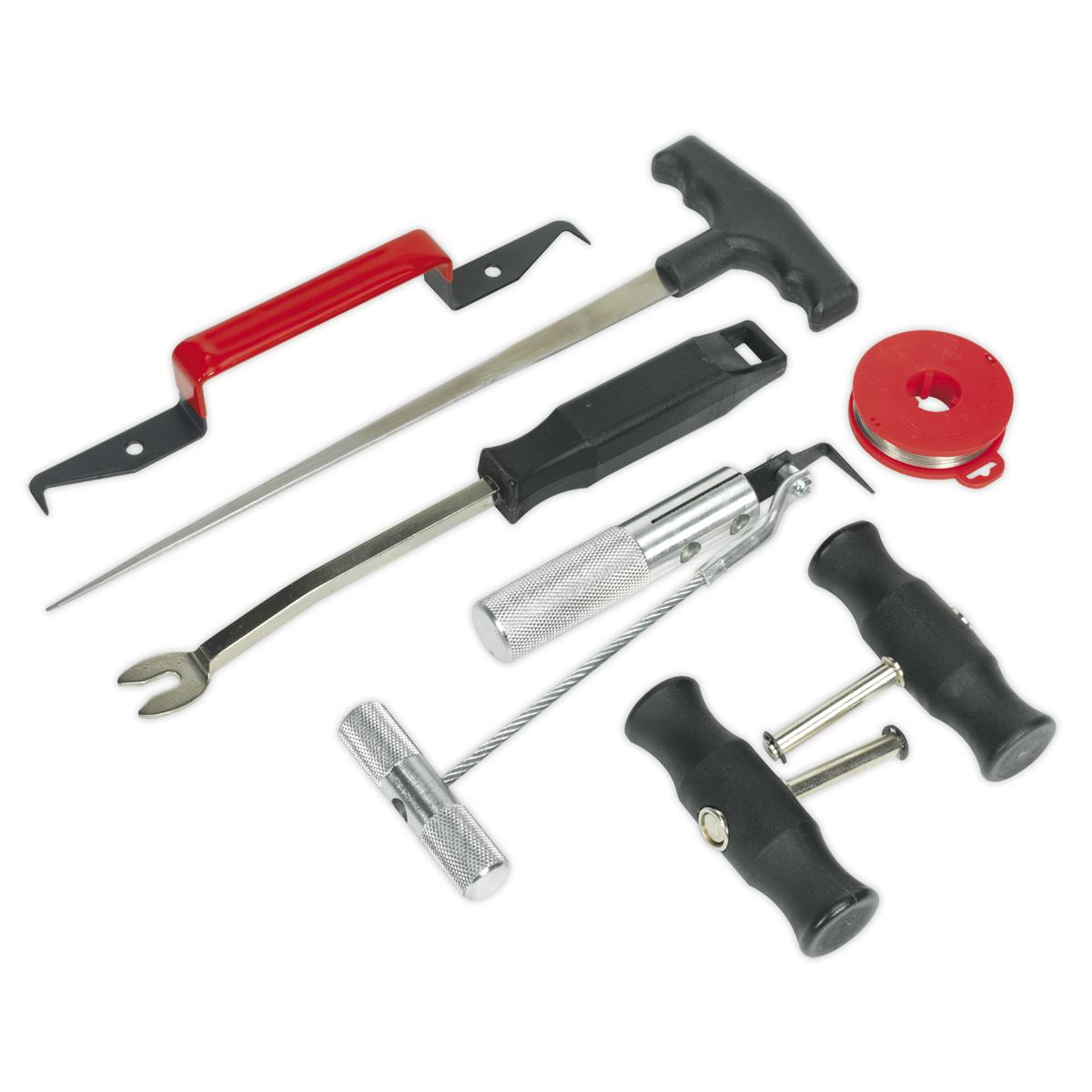 Sealey Windscreen Removal Tool Kit 7pc WK3