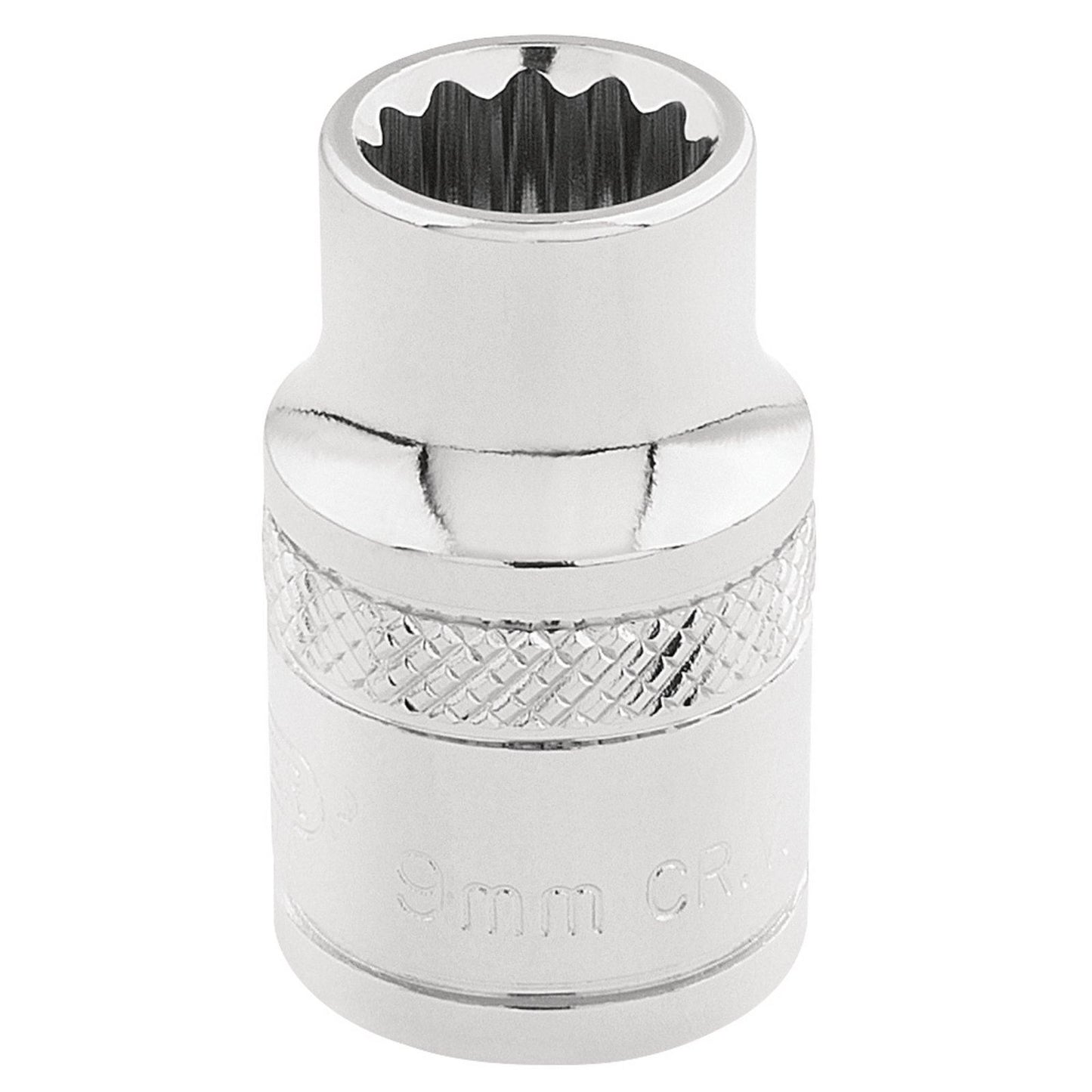 Draper Expert Quality 3/8" Square Drive Hi-Torq 12 Point Socket - 9mm - 32769