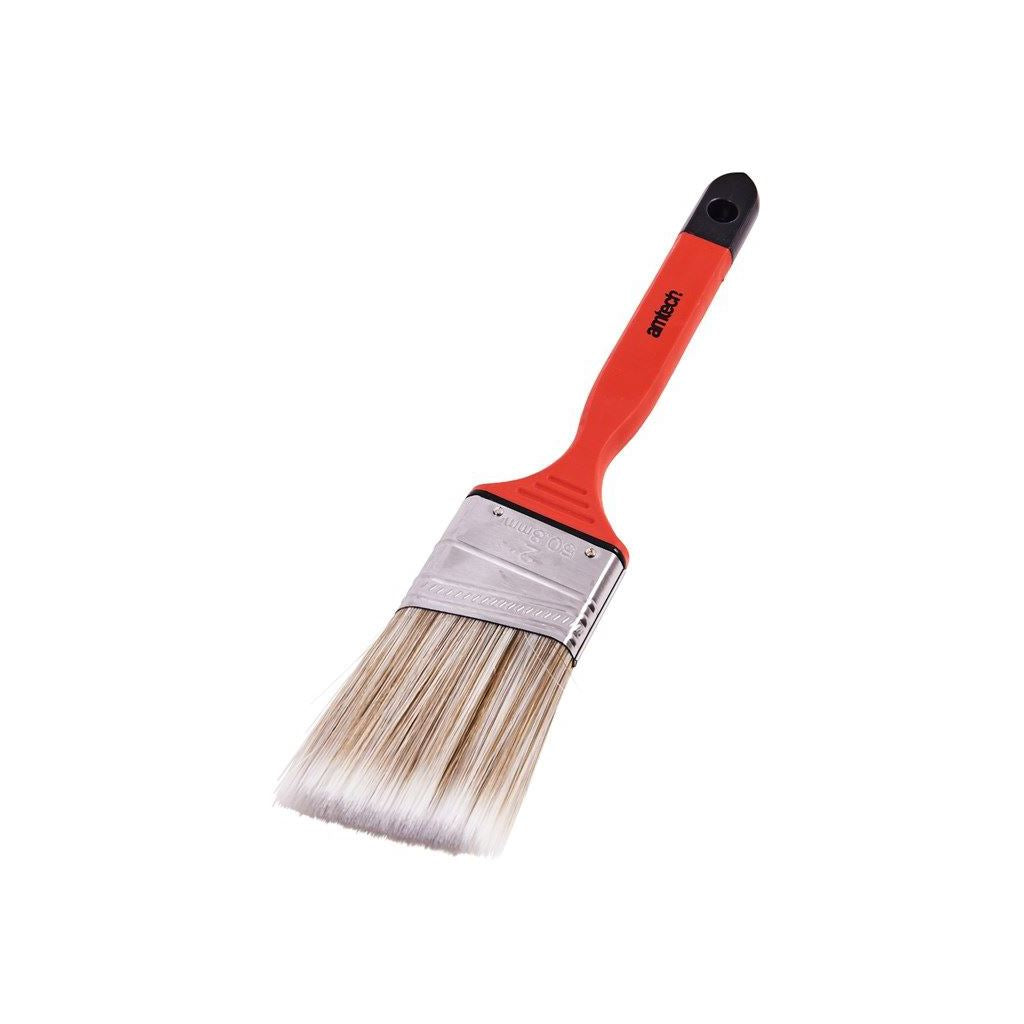 Amtech 50mm 2" No Bristle Loss Angled Paint Brush Soft Handle Decorator/Painter - G4405