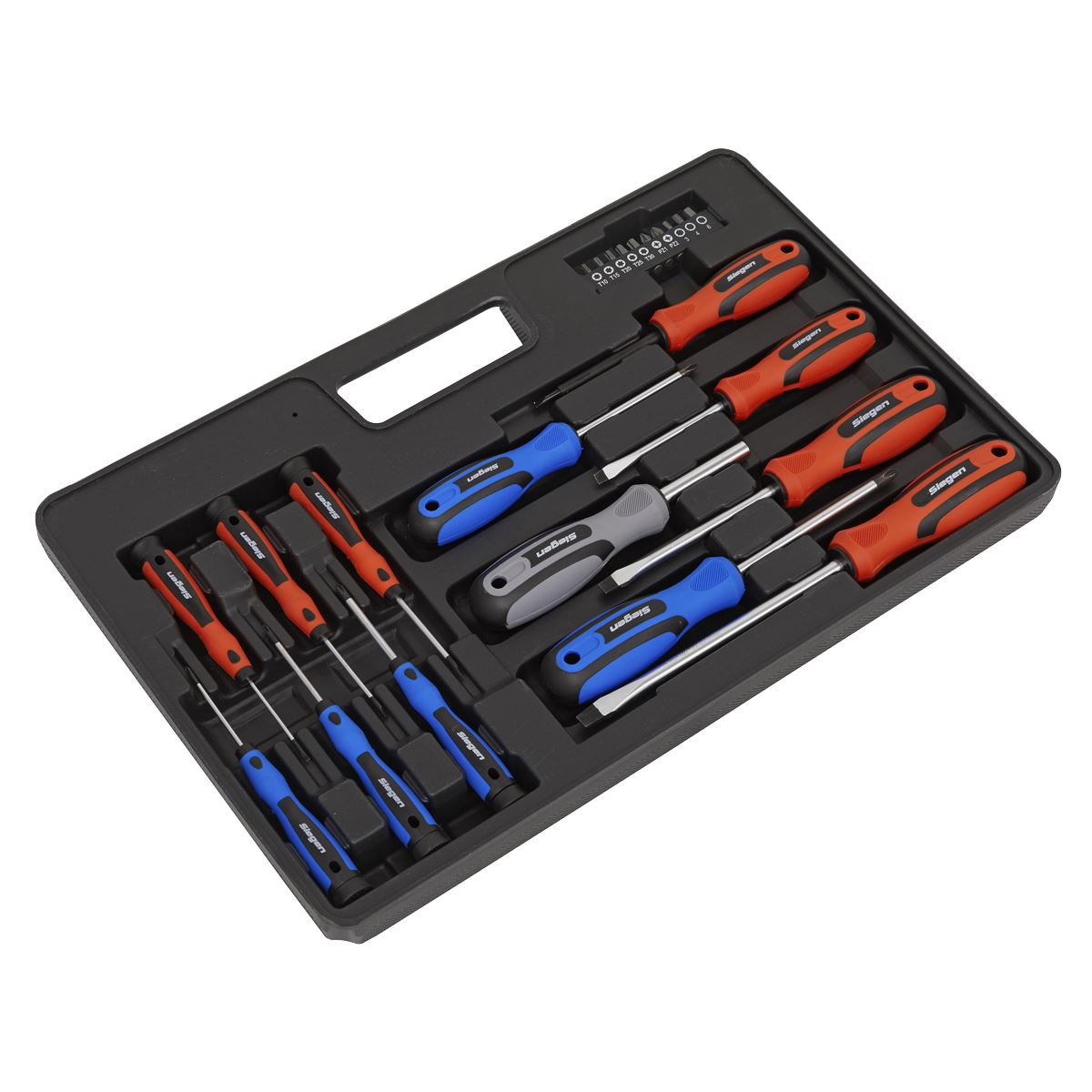 Sealey Soft Grip Screwdriver & Bit Set 23pc S0598