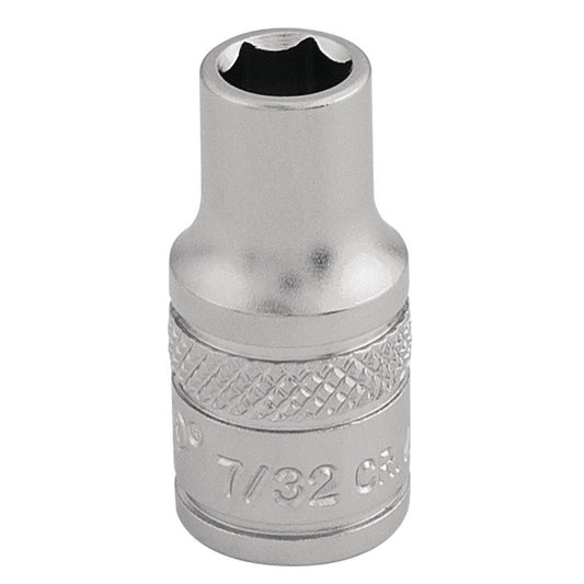 Draper Expert 1/4" Square Drive Imperial Socket (7/32") - 16518