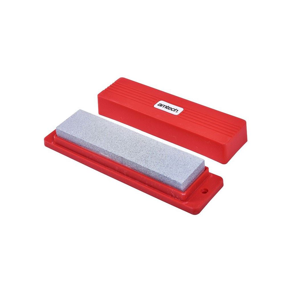 Amtech 8" Sharpening Stone And Box Set - E2010