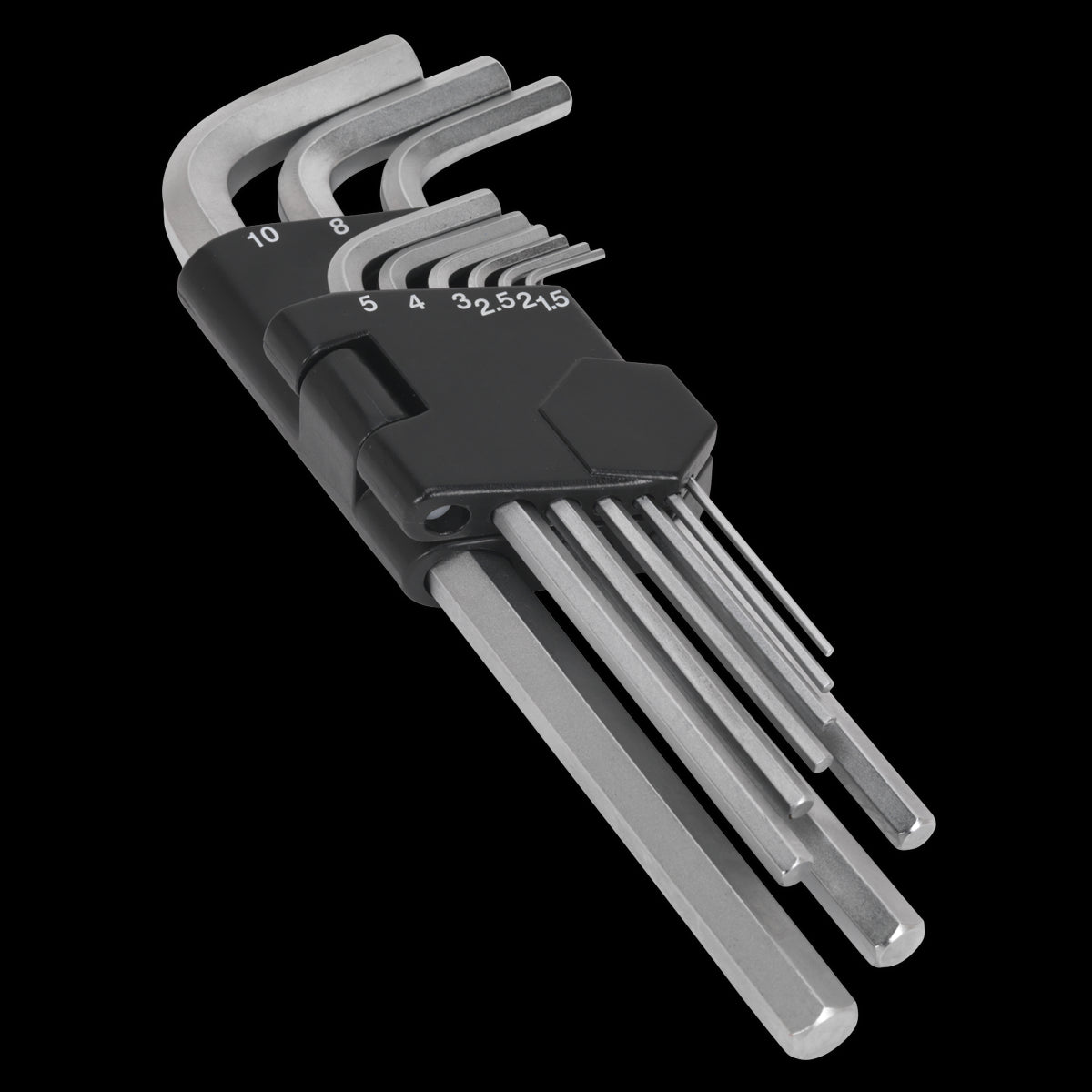 Sealey Hex Key Set 9pc Long Metric AK7136