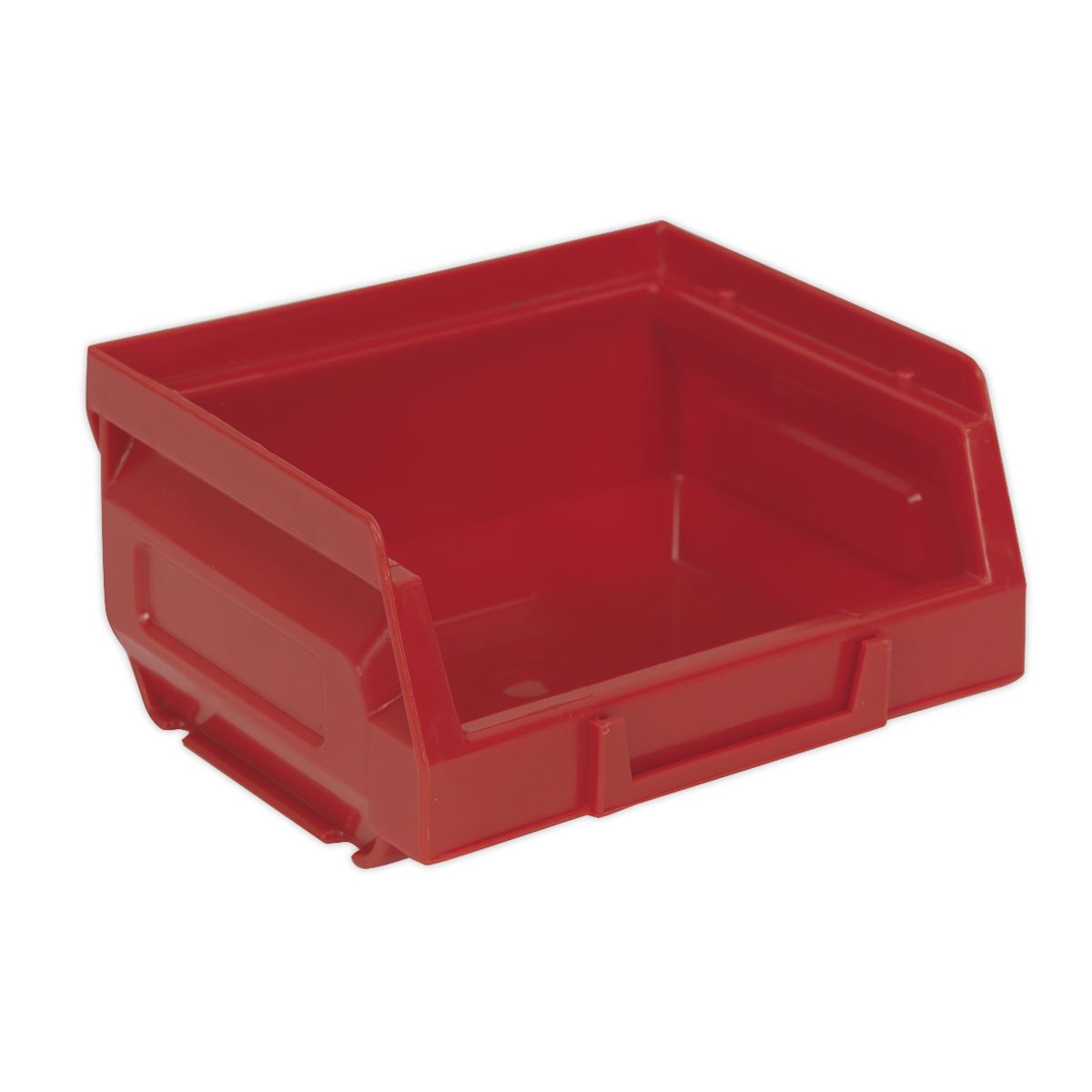 Sealey Plastic Storage Bin 105 x 85 x 55mm - Red Pack of 24 TPS124R