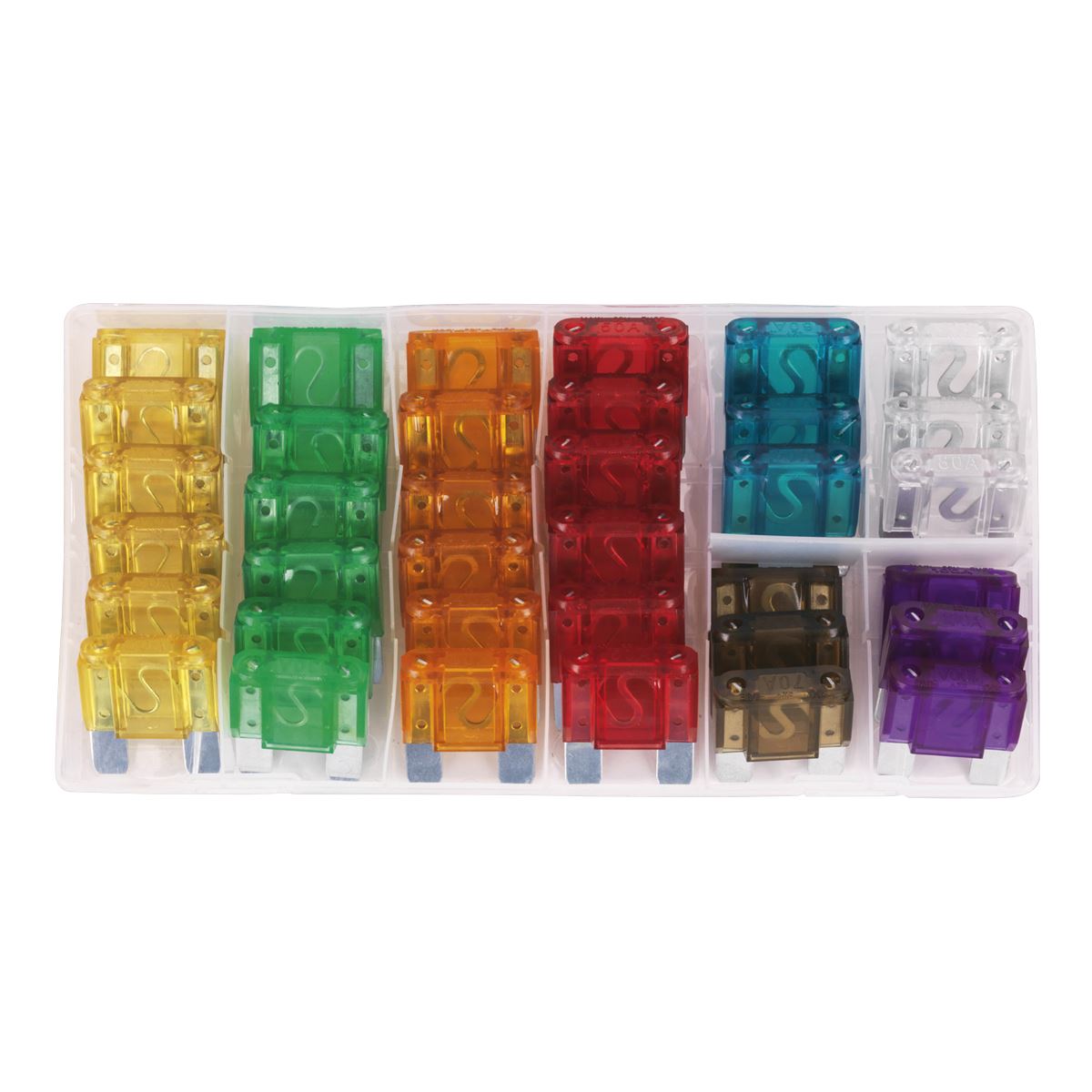 Sealey Automotive MAXI Blade Fuse Assortment 36pc BCF36