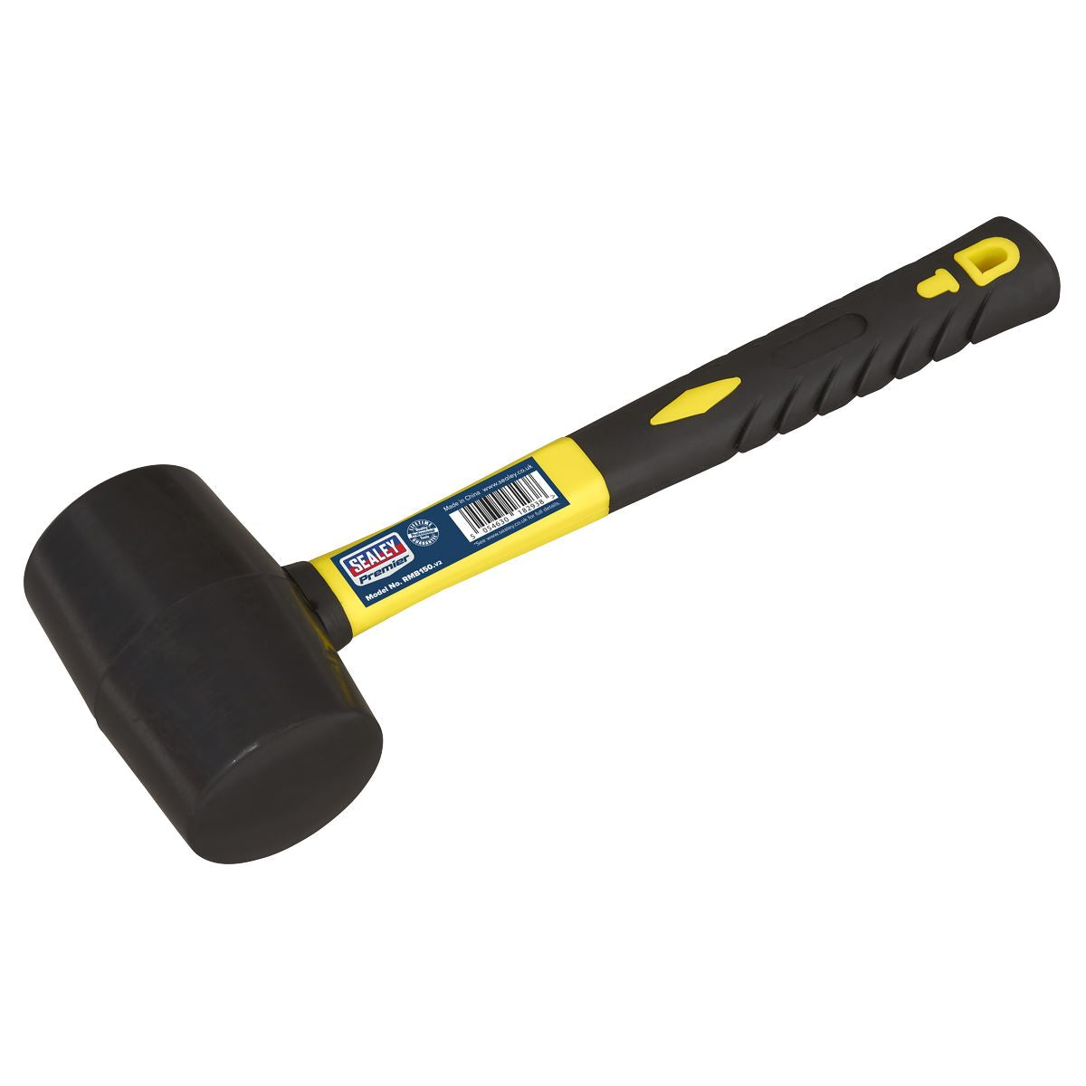 Sealey Rubber Mallet 1.5lb with Fibreglass Shaft RMB150