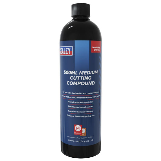 Sealey Cutting Compound Medium 500ml SCS701