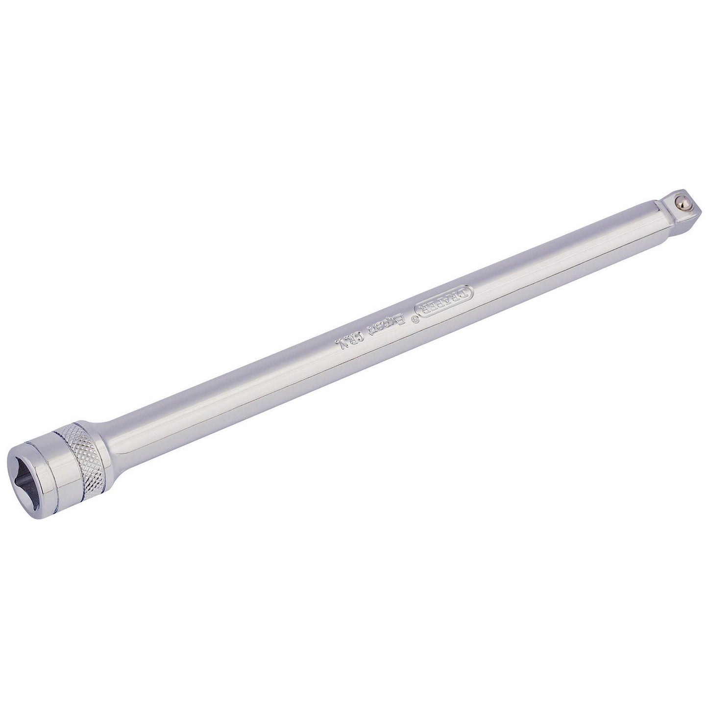 Draper Expert Quality Chrome 3/8" Square Drive Wobble Extension Bar - 200mm - 16738