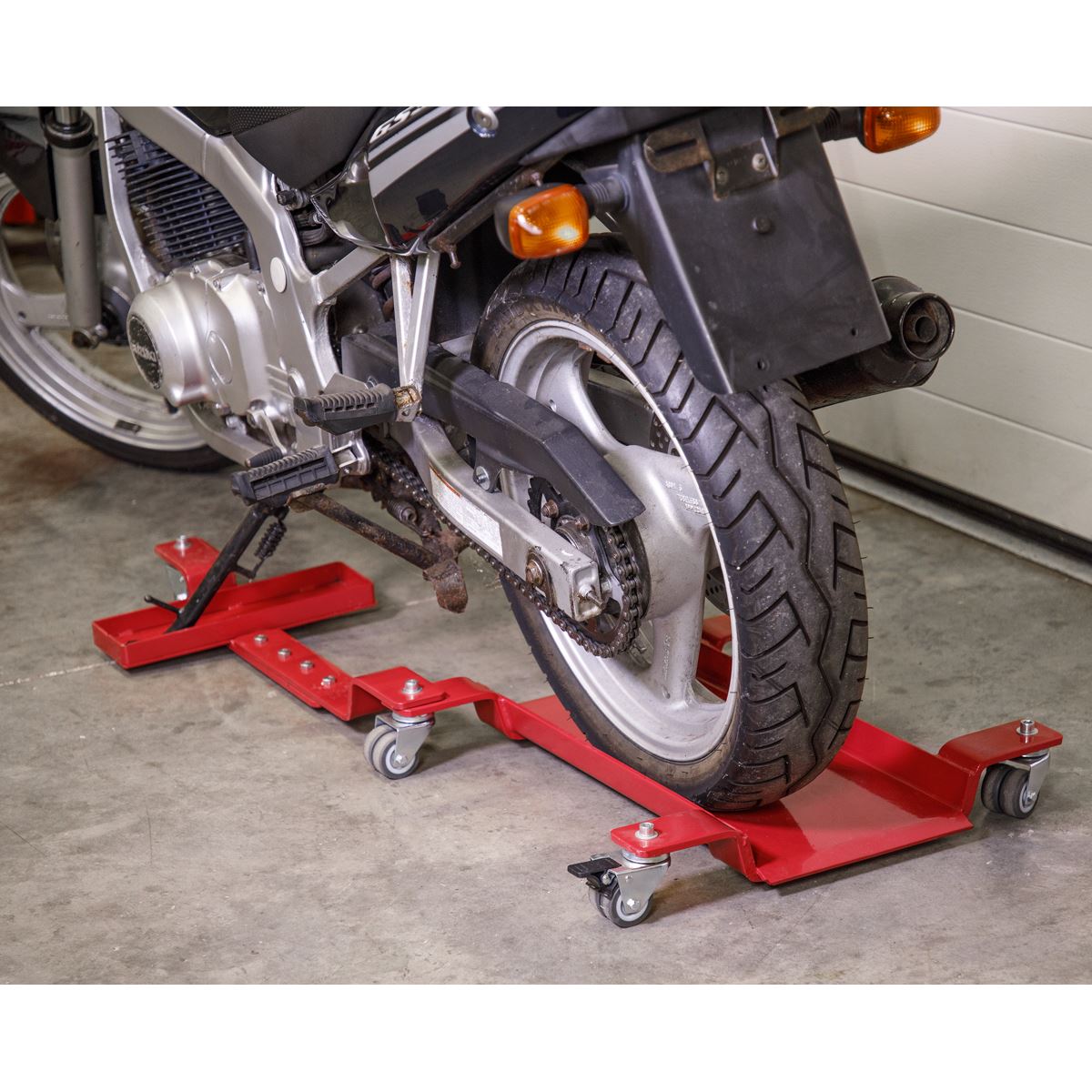 Sealey Motorcycle Dolly Rear Wheel - Side Stand Type MS0630