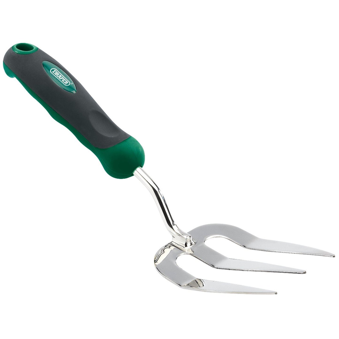 Draper Expert Trowel Stainless Steel Hand Fork with Soft Grip Handle 28287