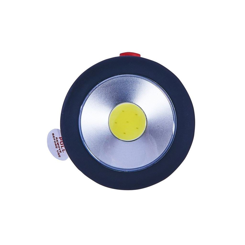 Round COB LED Worklight Boating Camping Home Garage Mechanics Auto Household - S8087