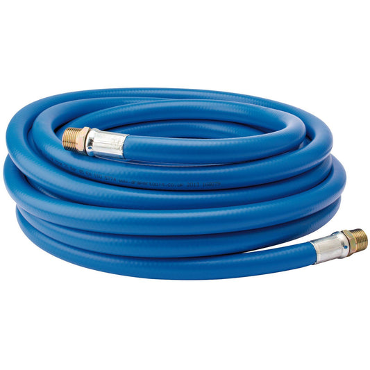 Draper 10M Air Line Hose (1/2"/13mm Bore) with 1/2" BSP Fittings - 38340