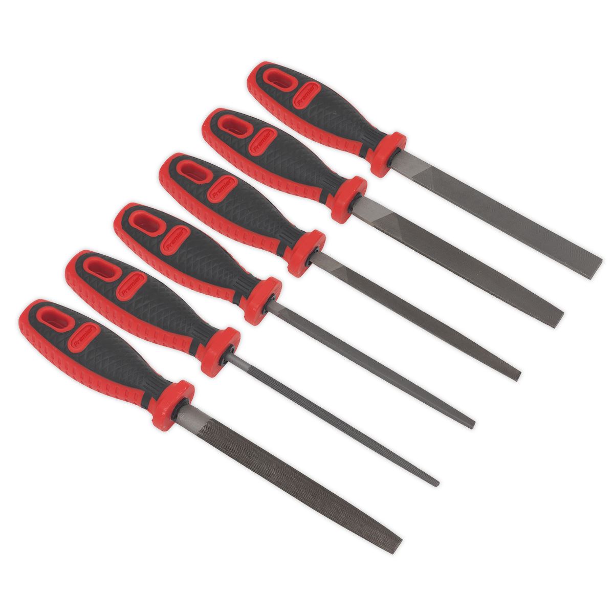 Sealey Engineer's File Set 6pc 150mm AK580