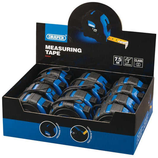 Draper Measuring Tape (7.5M/25ft) EMTGD/12 - 83494