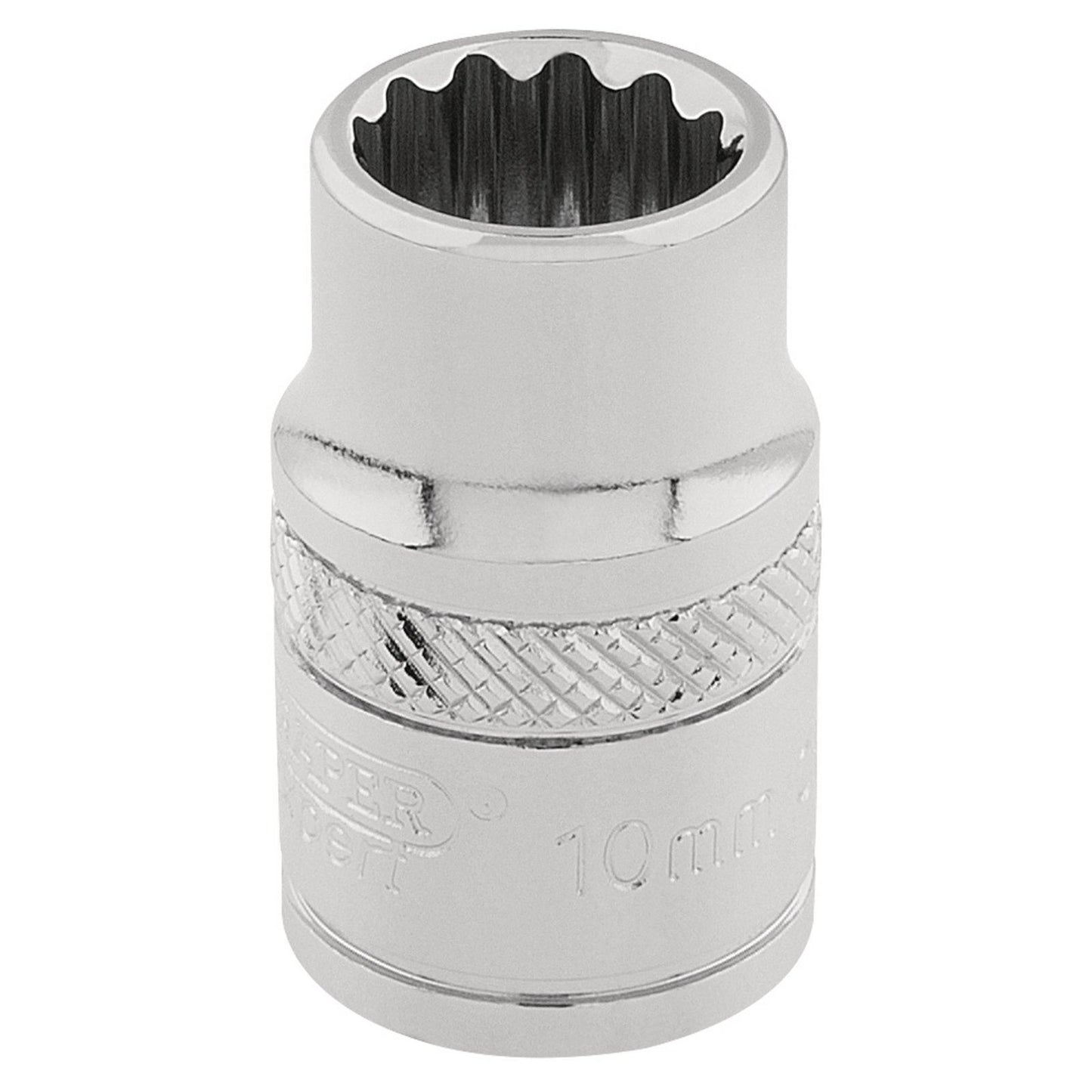 Draper 3/8" Sq. Dr. Hi-Torq 12 Point Socket (10mm) - 32770