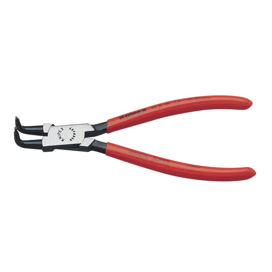 Draper 1x Knipex Expert 19mm - 60mm J21 90 Degree Bent Internal Circlip Pliers - 56174