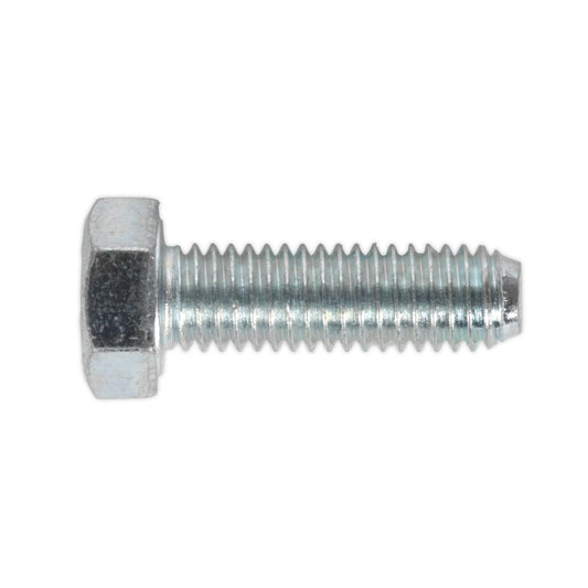 Sealey HT Setscrew M5 x 16mm 8.8 Zinc Pack of 50 SS516