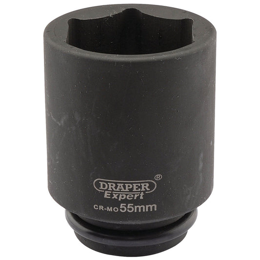 Draper Expert 55mm 3/4" Square Drive Hi-Torq® 6 Point Deep Impact Socket 05085