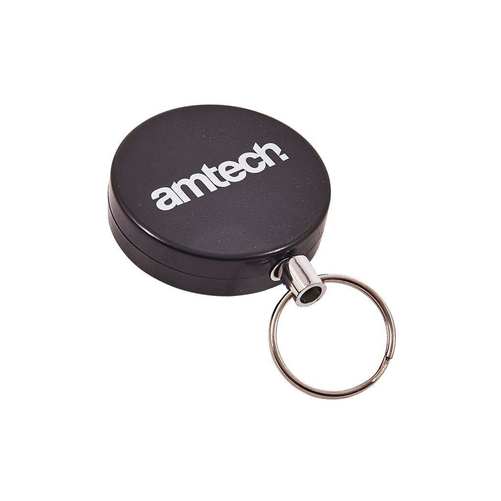 Retractable Key Chain Holder Ring Badge Recoil Belt Pull ID Office/Staff/Nurse - S6360