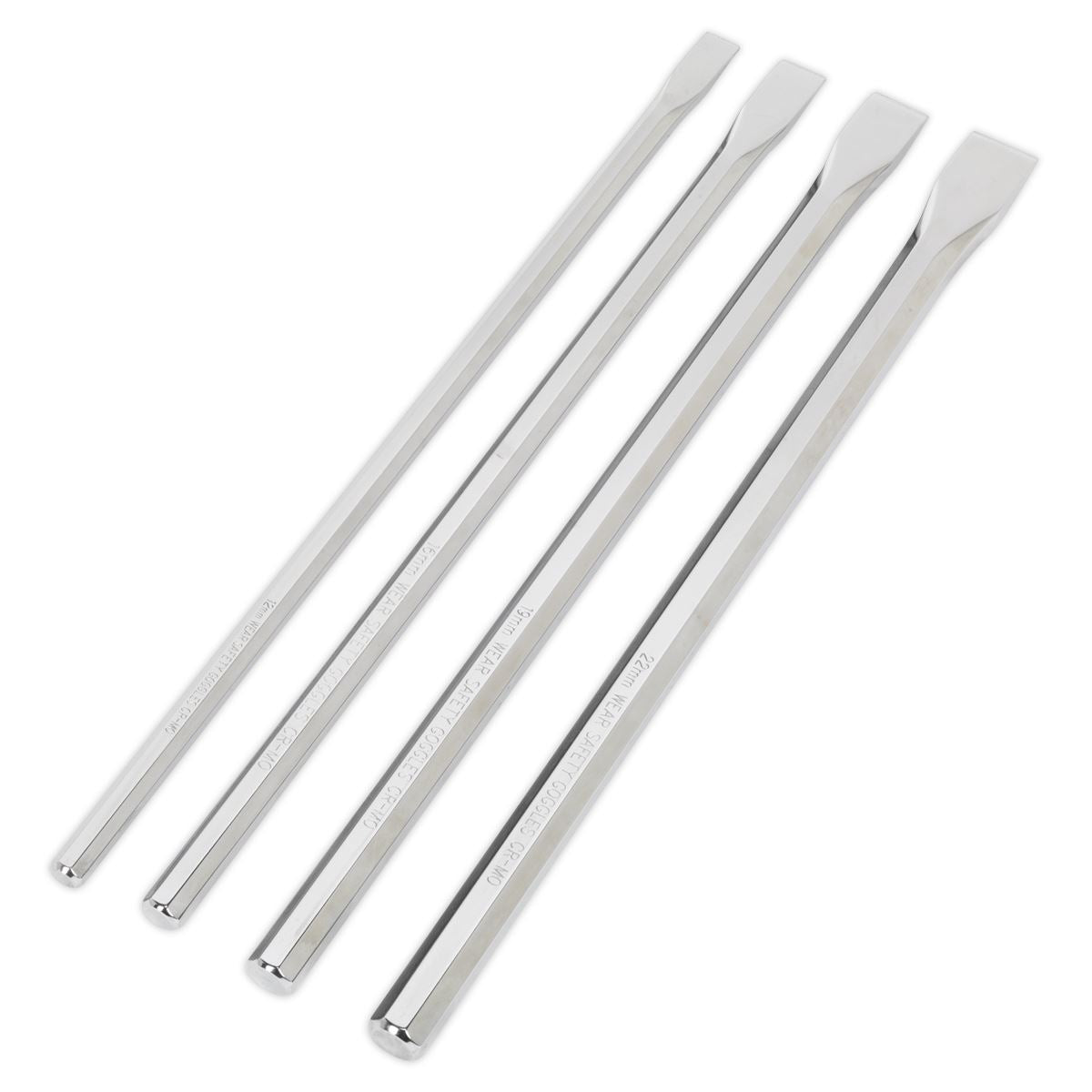 Sealey Chisel Set 4pc Extra-Long AK9148