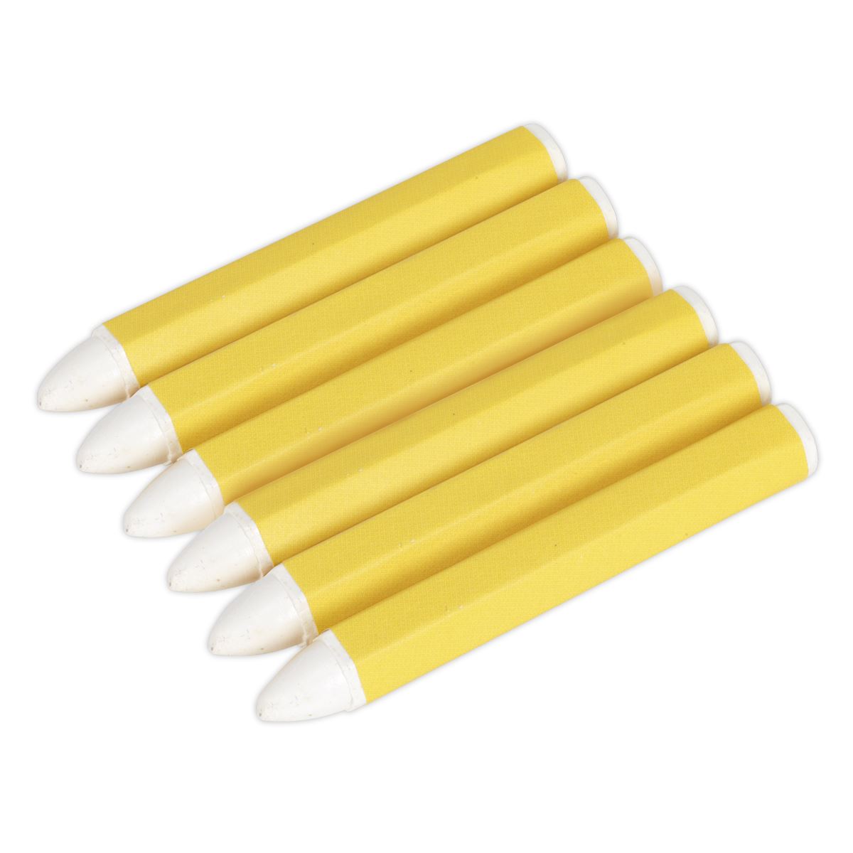 Sealey Tyre Marking Crayon - White Pack of 6 TST13