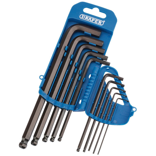 Draper Imperial Hex. and Ball End Hex. Key Set (10 Piece) - 33716