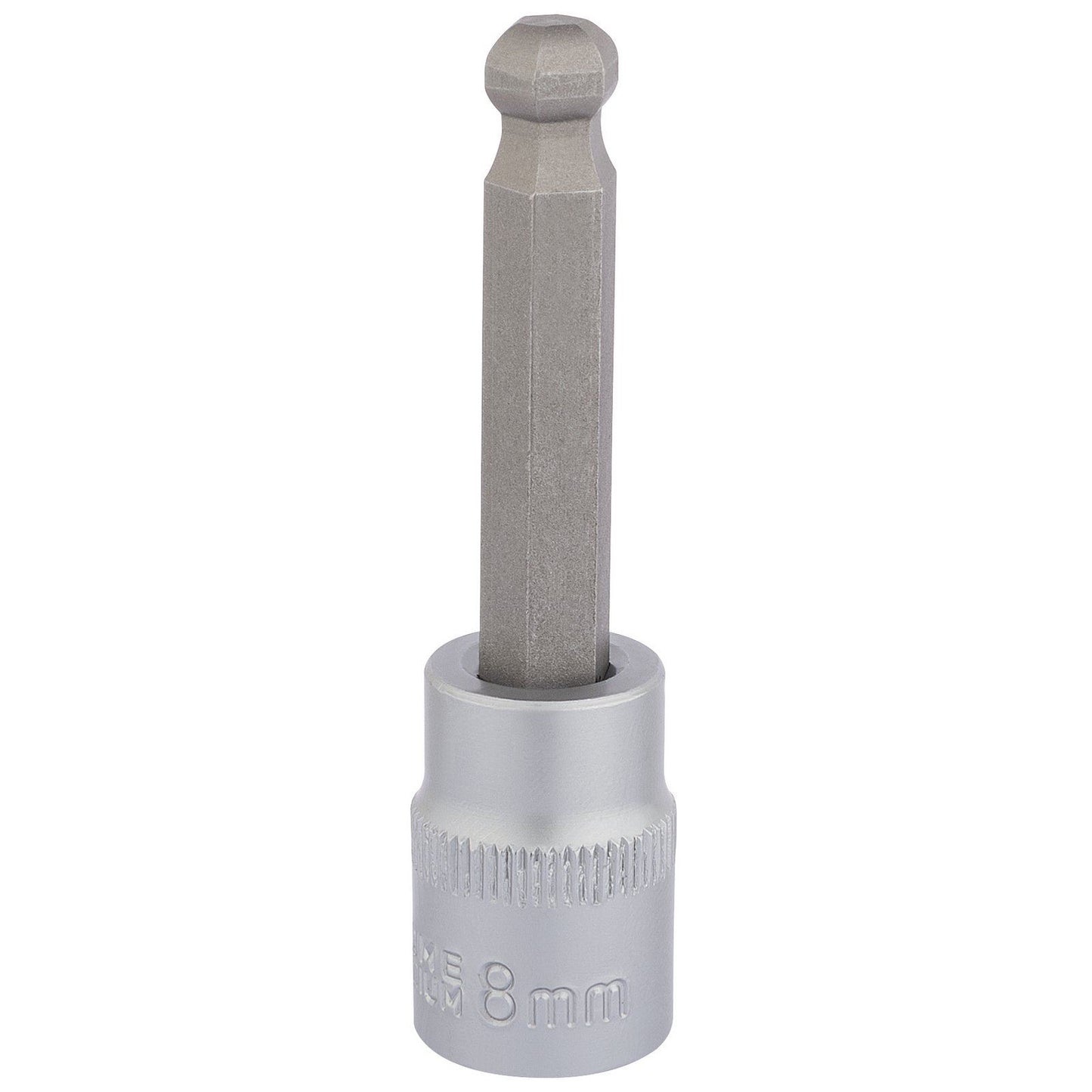 Draper 3/8" Square Drive Ball End Hexagonal Socket Bits (8mm) - 16291