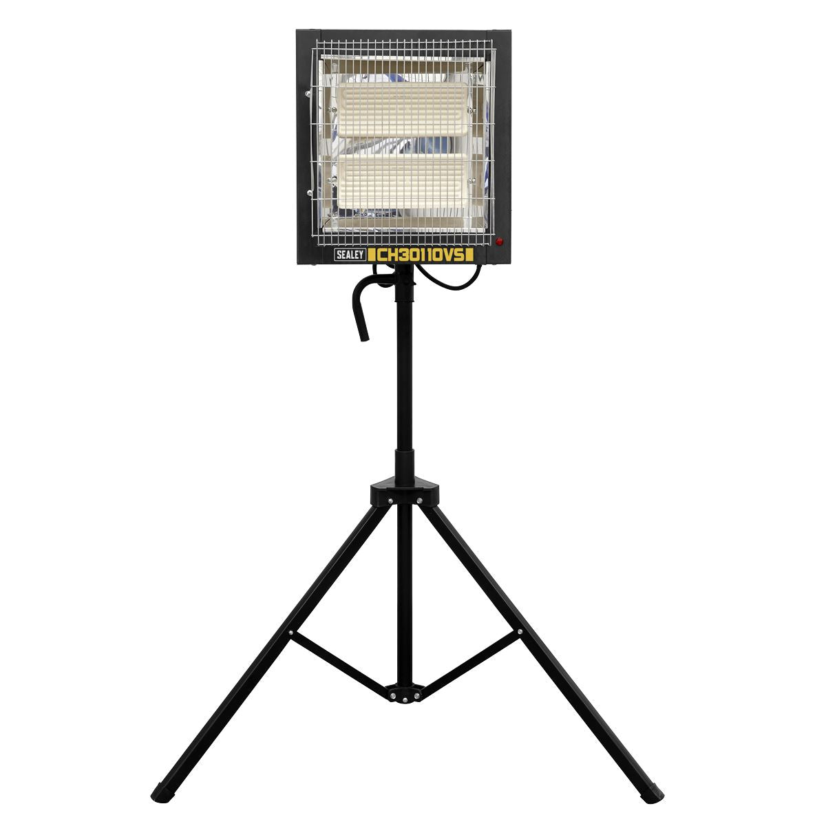 Sealey Ceramic Heater with Telescopic Tripod Stand 1.2/2.4kW - 110V CH30110VS