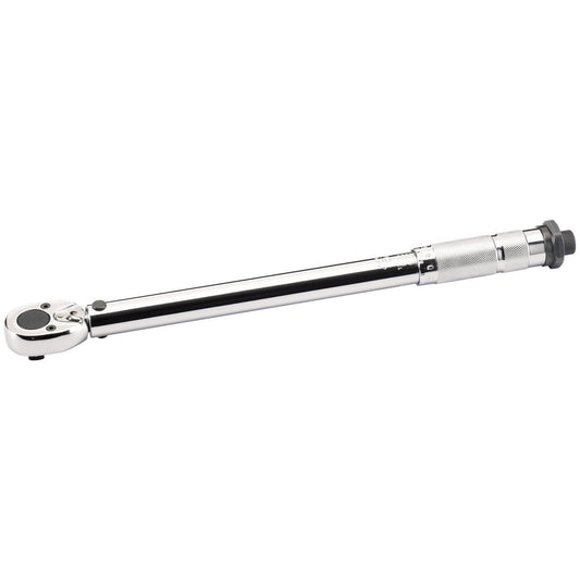 Draper 20Nm To 110Nm 3/8" Square Drive Calibrated Ratchet Torque Wrench, 78641