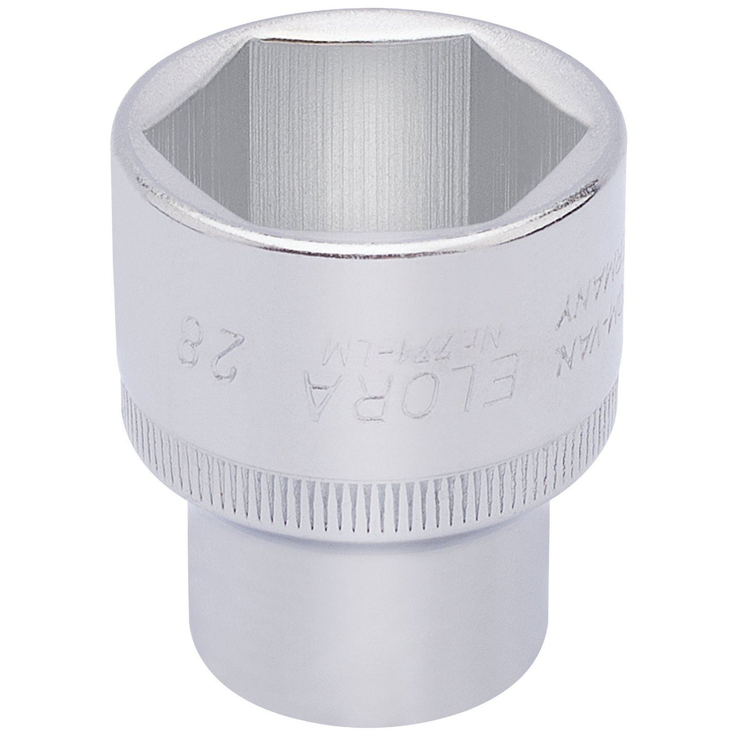 Elora 28mm 1/2" Sq. Dr. Elora Hexagon Socket 771-LM 28 - 15317