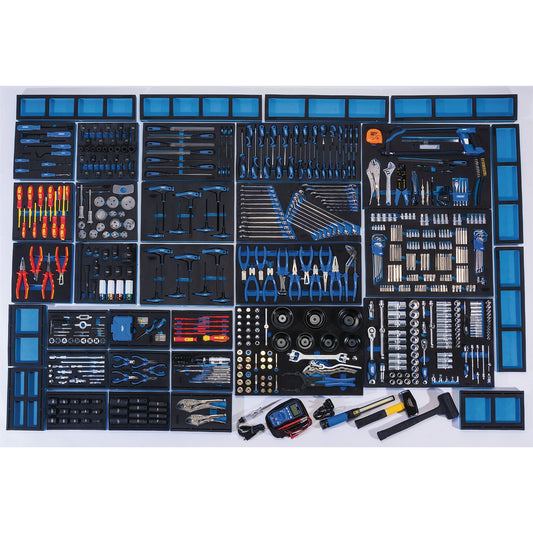 Draper Mechanic's MegaKit Tool Chest/Roller Cabinet inc 700 Tools Draper 98888