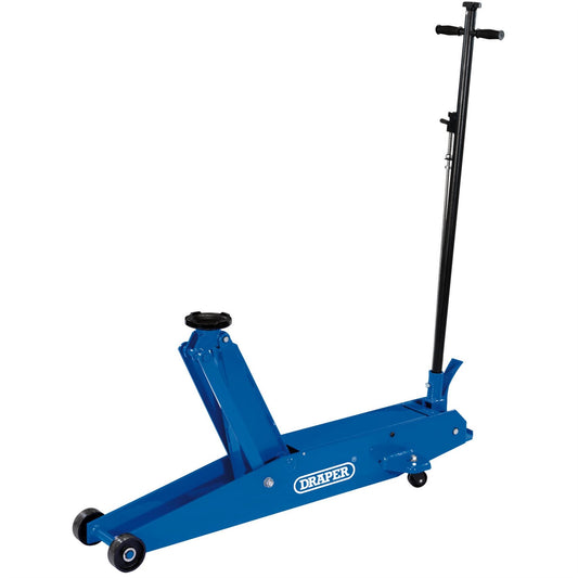 Draper 03463 TJ3LR Long Chassis Trolley Jack (3 Tonne) 3 ton