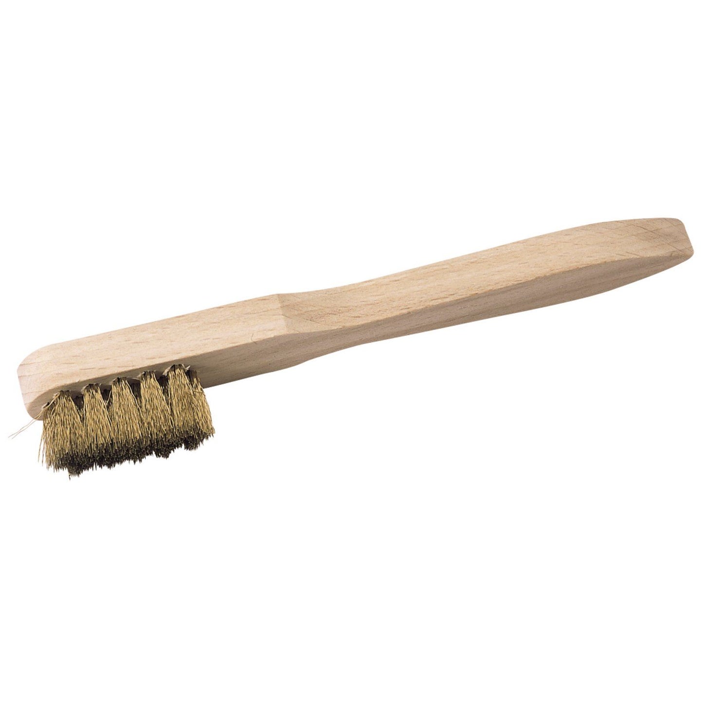 Draper Wire Spark Plug Brush [13157] Brass & Wood 150 mm