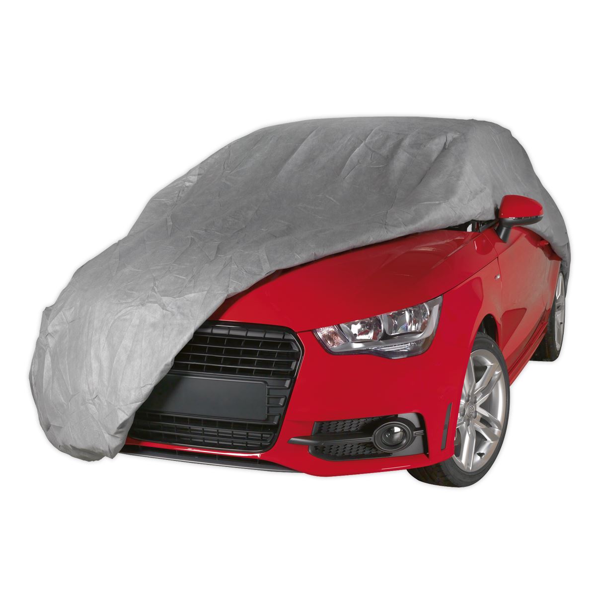 Sealey All Seasons Car Cover 3-Layer - Medium SCCM