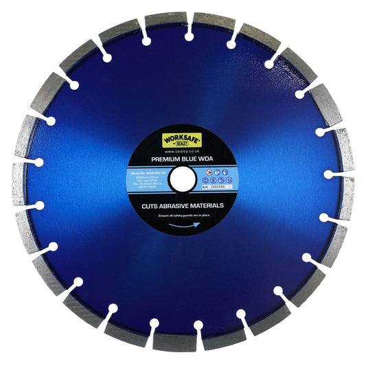 Sealey Premium Blue WDA Diamond Blade 300 x 22mm WDA300/22