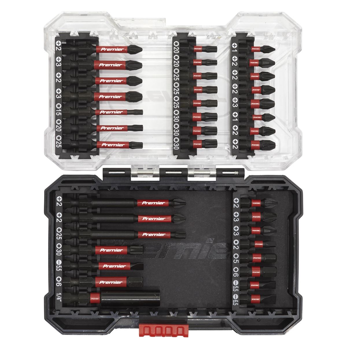 Sealey Power Tool Bit Set 38pc Impact Grade AK8282