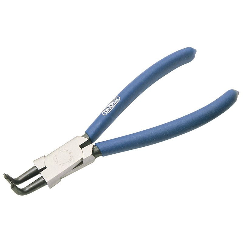 Draper 1x 170mm 90 Degree Tip Internal Circlip Pliers Professional Tool 38996