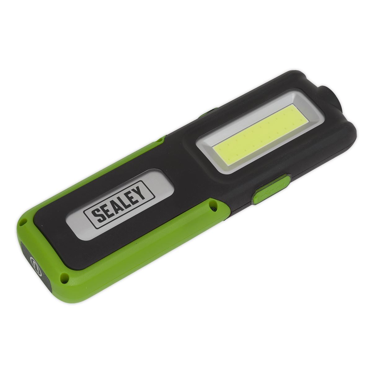 Sealey R/Charge Inspection Light 5W COB & 3W LED & Power Bank-Green LED318G