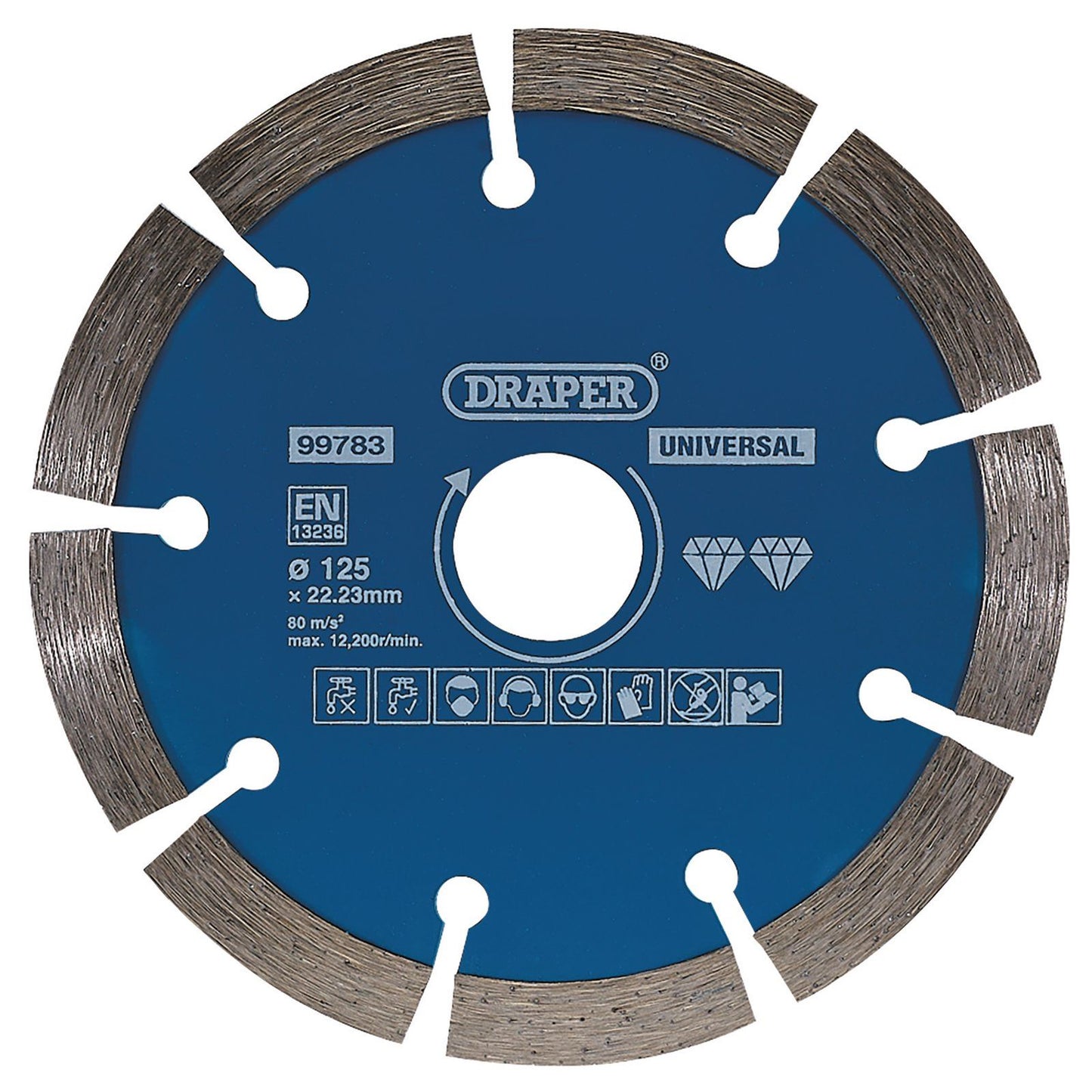 Draper 99783 Segmented Diamond Blade (125mm)