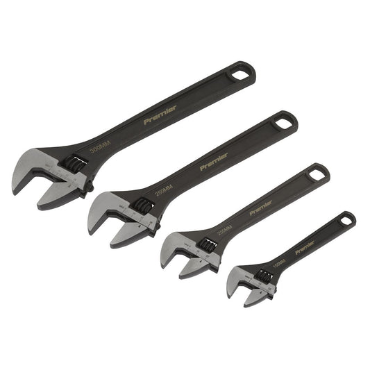 Sealey Adjustable Wrench Set 4pc AK9567