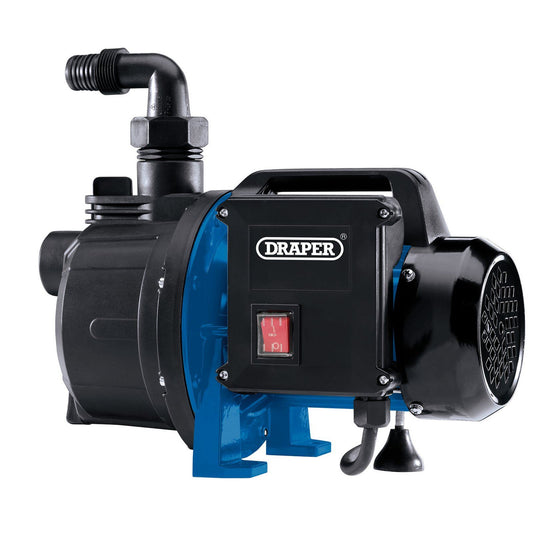 Draper Surface Mounted Water Pump 1100W - Self-Priming With 5mm Output Aperture - 10461