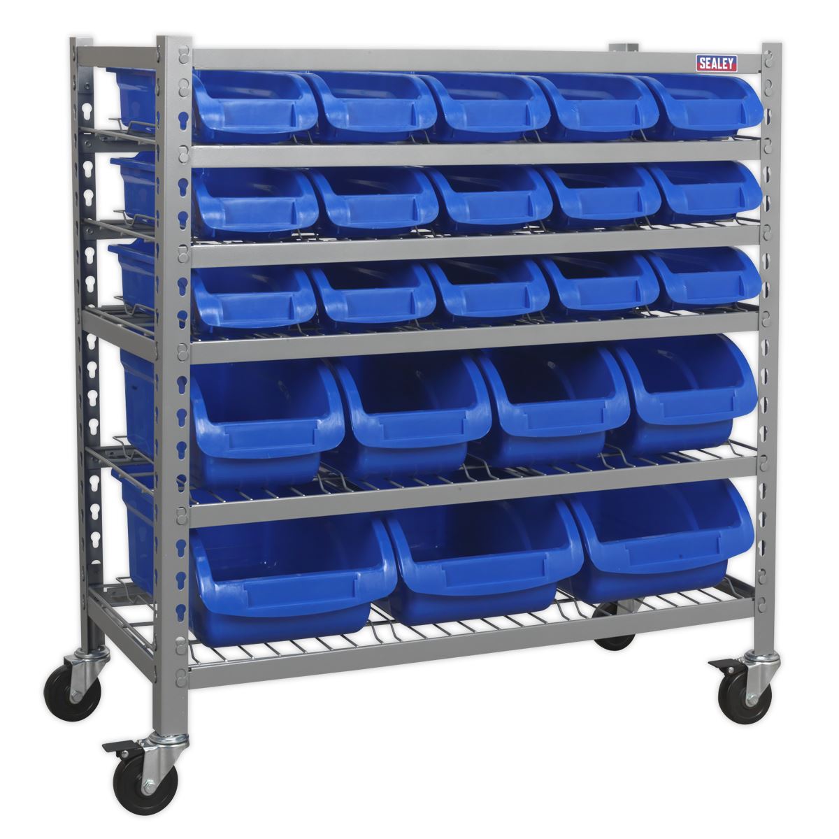 Sealey Mobile Bin Storage System 22 Bins TPS22