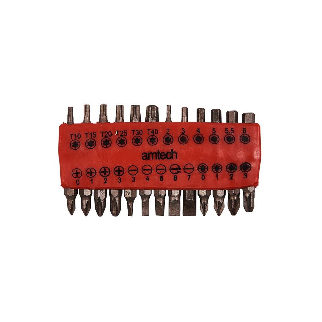 Amtech 25 Piece Power Bit Set - L3260