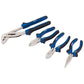 Draper 4 Piece Waterpump, Wire Side Cutter, Combination & Long Nose Pliers,81147
