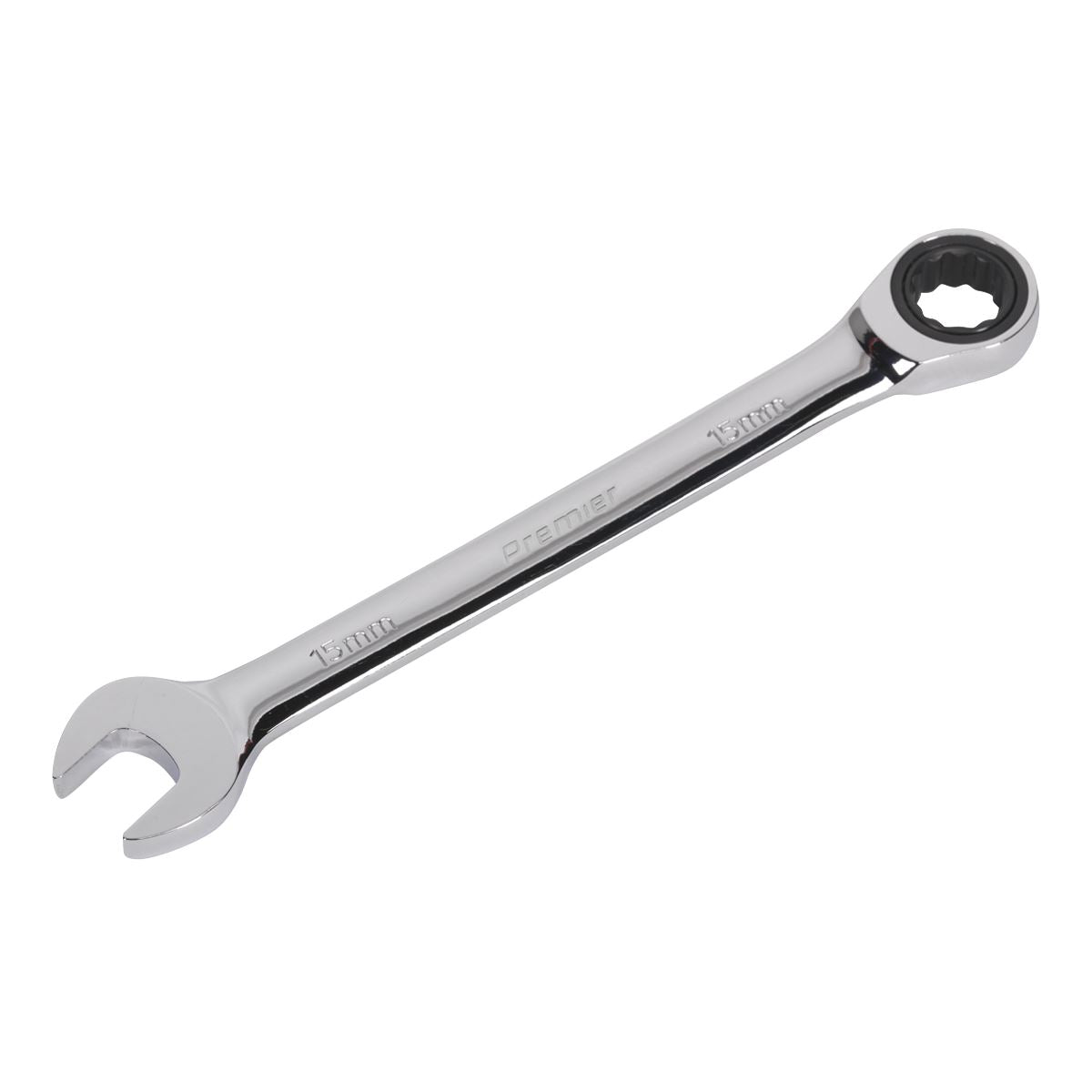 Sealey Ratchet Combination Spanner 15mm RCW15