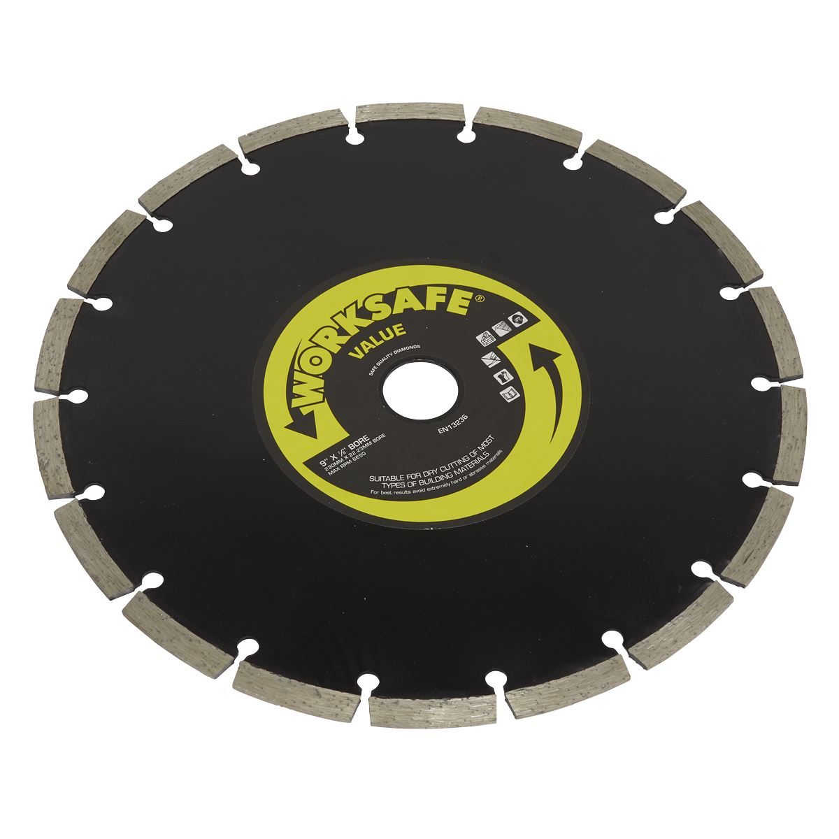 Sealey Value Diamond Blade 230 x 22mm WDV230