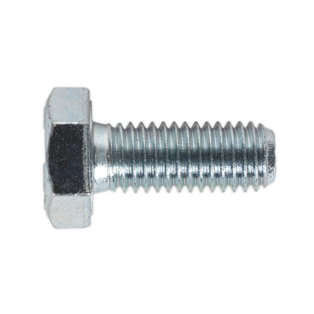 Sealey HT Setscrew M10 x 25mm 8.8 Zinc Pack of 25 SS1025