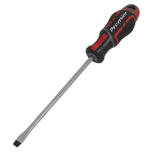 Sealey Screwdriver Slotted 6 x 150mm GripMAX AK4355