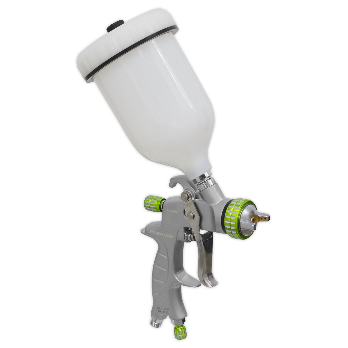 Sealey LVLP Gravity Feed Spray Gun 1.4mm Set-Up LVLP01