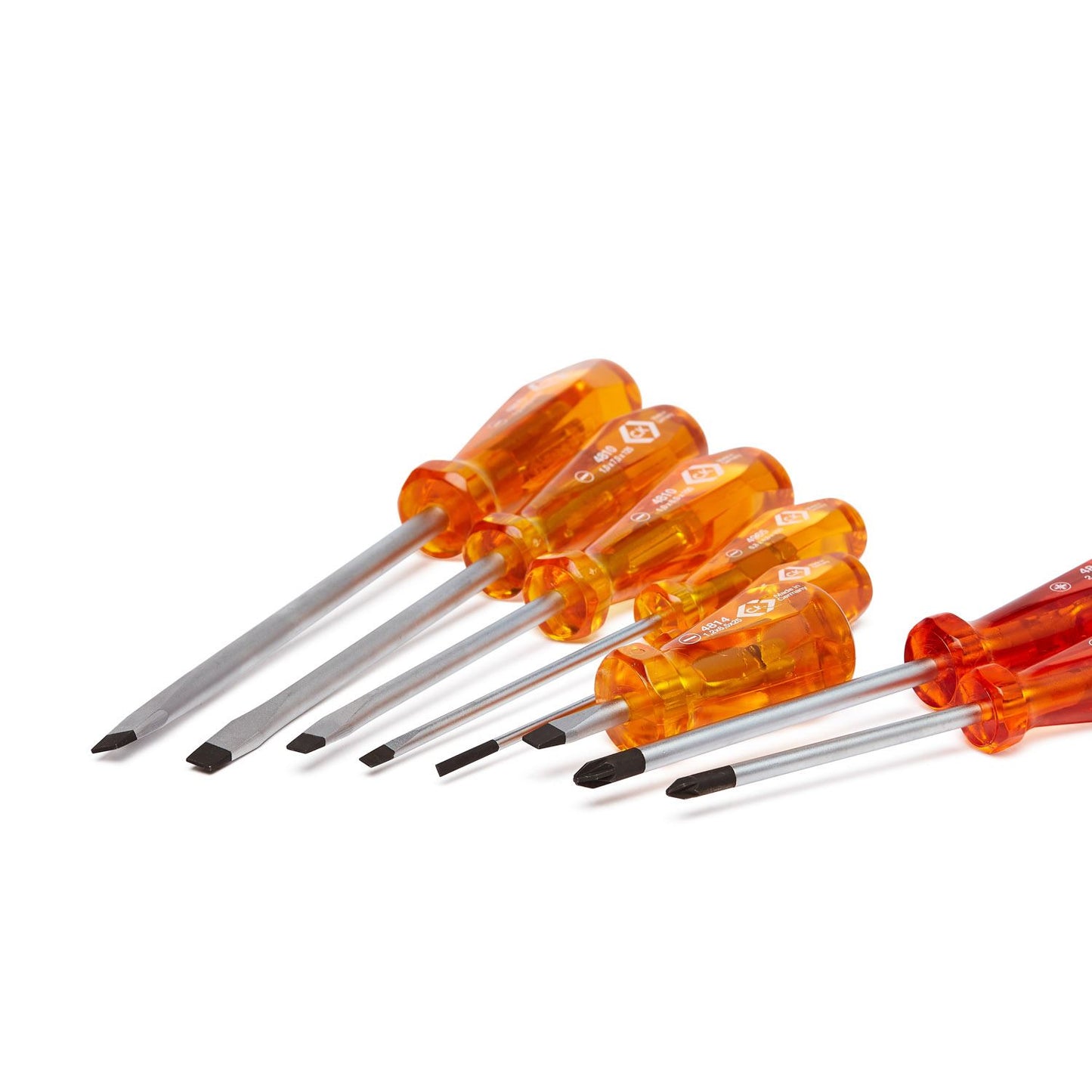 CK Tools HDClassic Screwdriver Slotted & PZD Set Of 8 T4999B